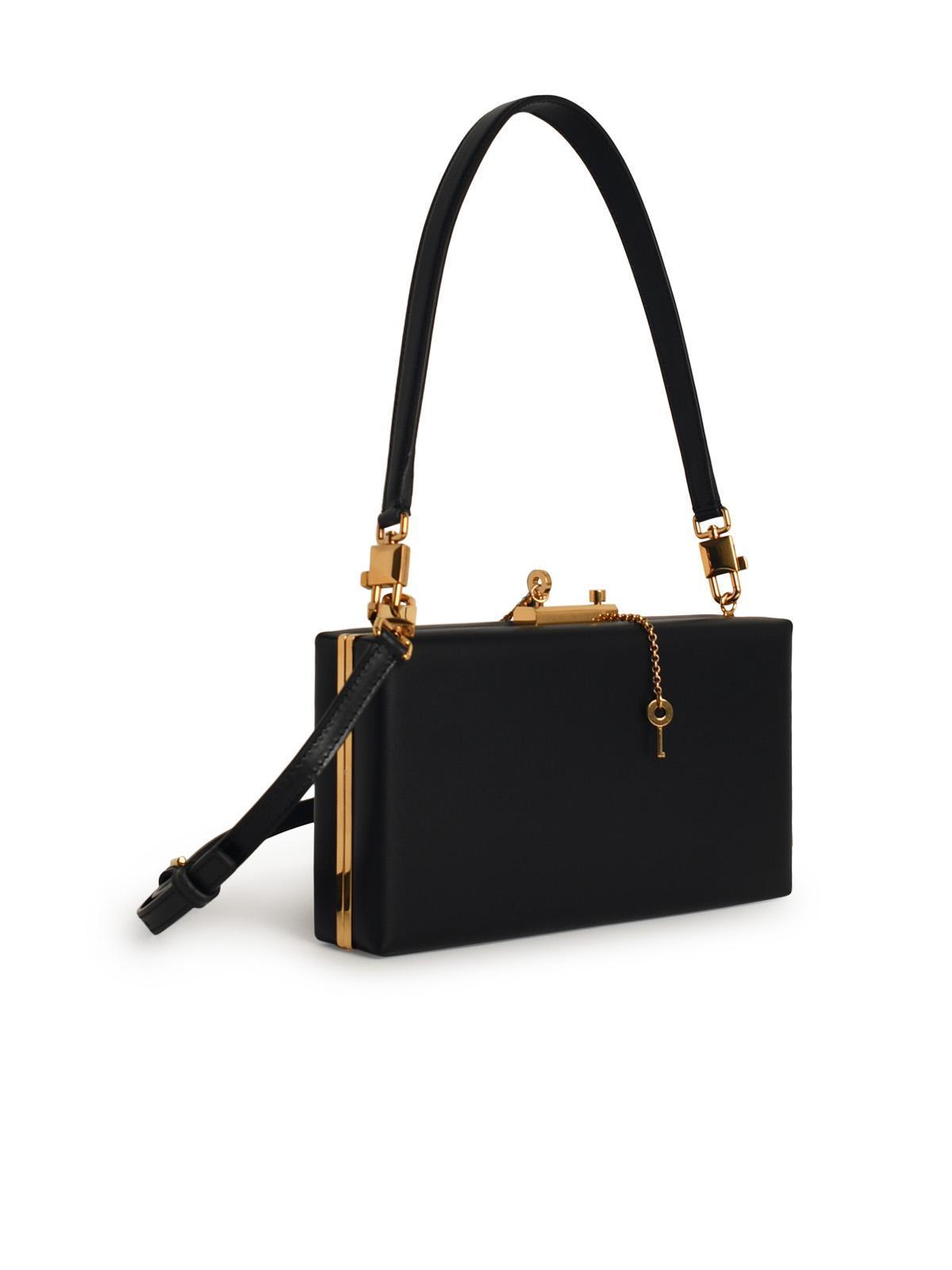 DOLCE & GABBANA Black Leather Bag Product Image