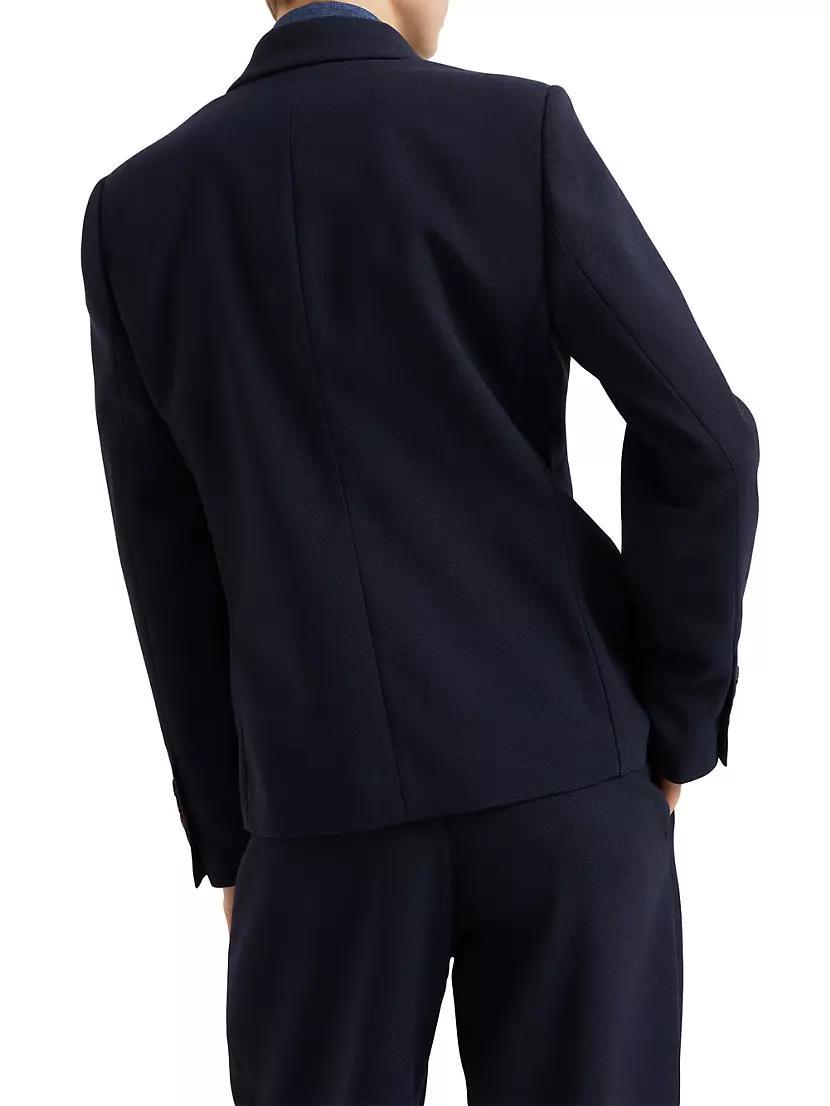 Virgin Wool Panama Blazer Product Image