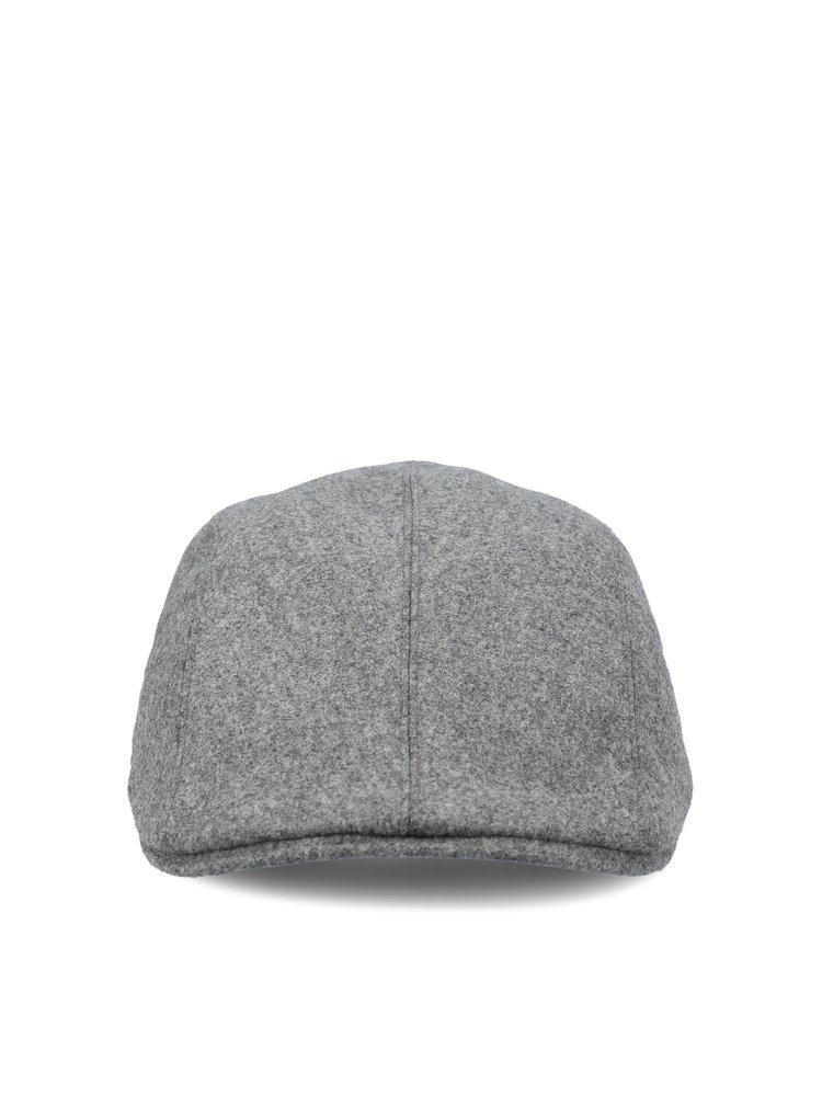 Logo Detailed Cap In Grey Product Image