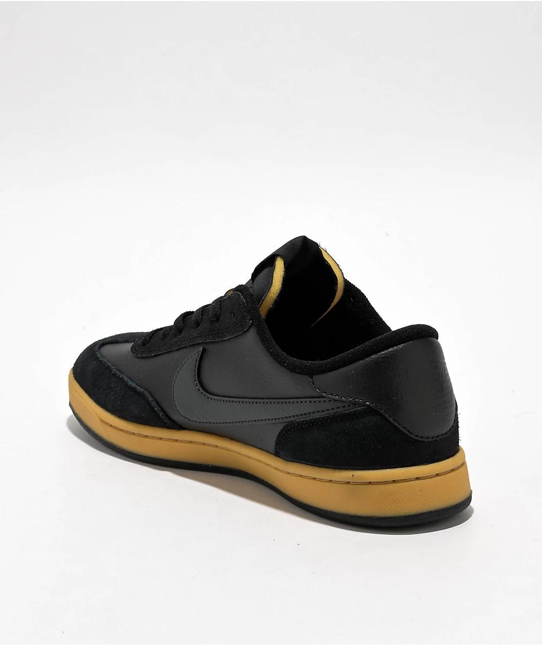 Nike SB FC Classic Black & Gum Skate Shoes Product Image