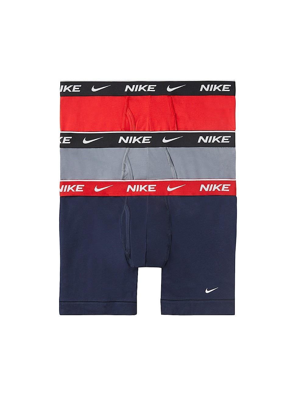 Nike Dri-FIT Essential Cotton Stretch Men's Boxer Briefs (3-Pack) Product Image