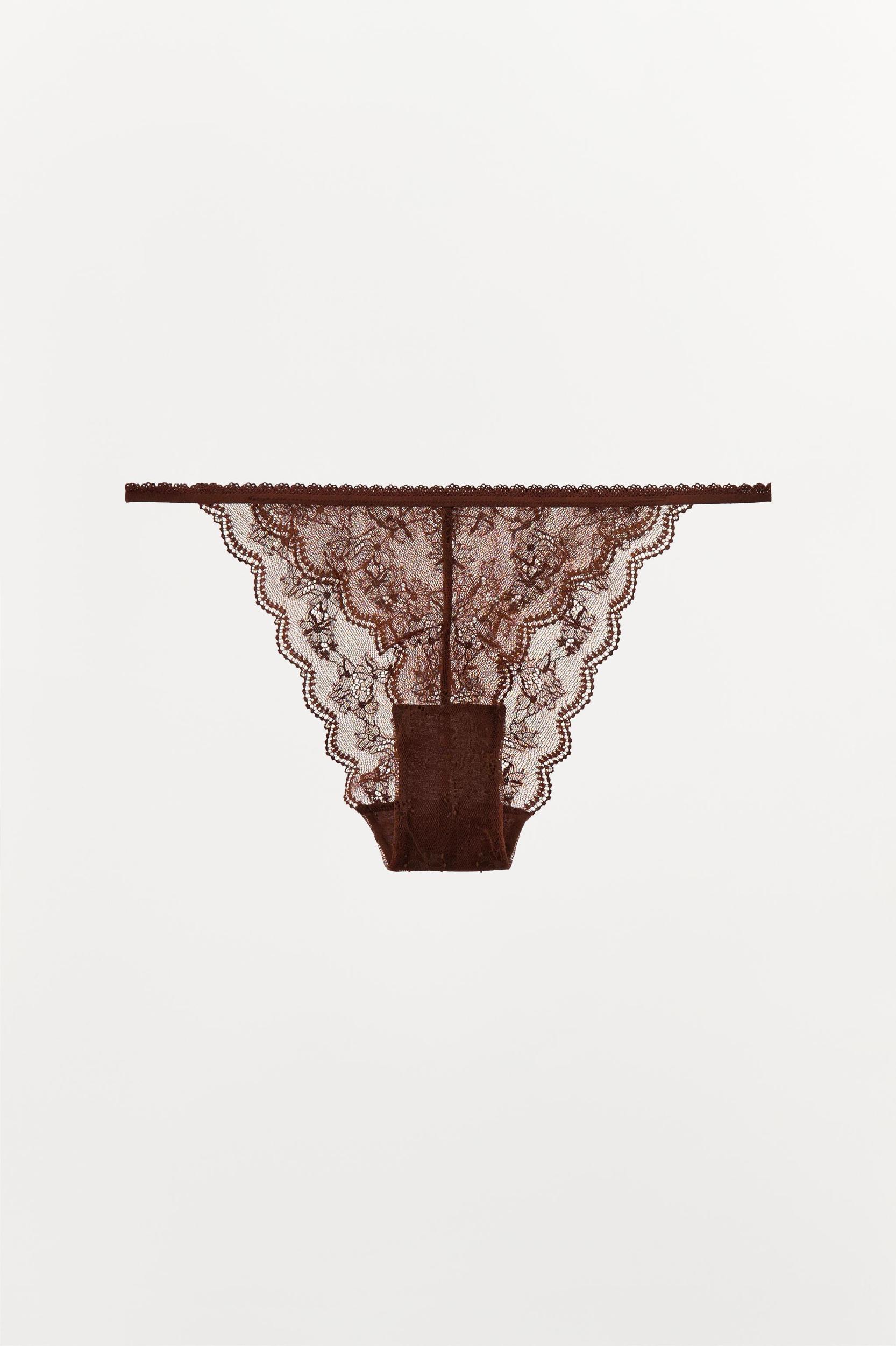 FLORAL LACE PANTIES Product Image