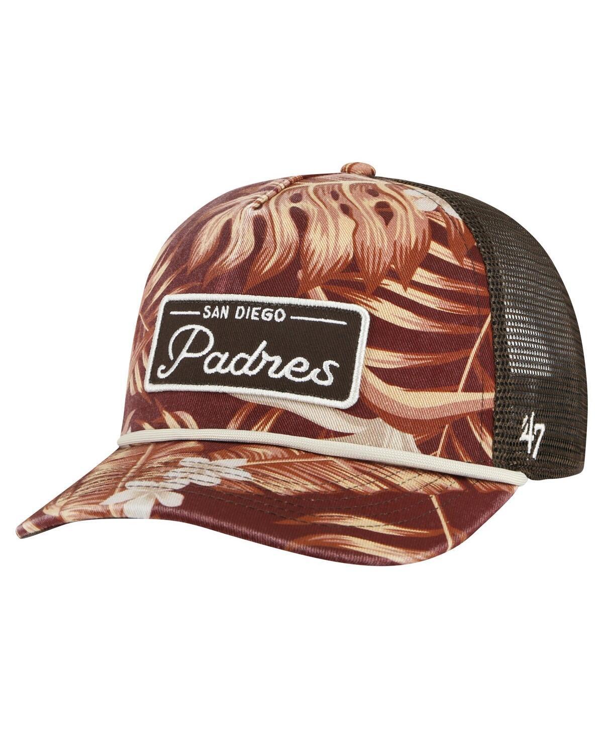 Mens 47 San Diego Padres Tropicalia Trucker Hitch Adjustable Hat Product Image