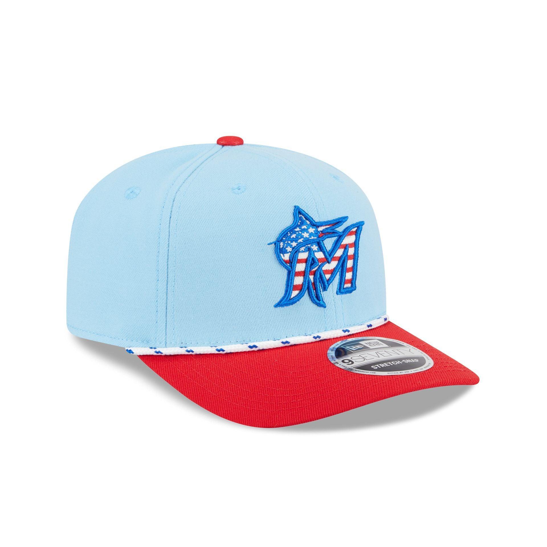 Los Angeles Angels Independence Day 2025 9SEVENTY Stretch-Snap Hat Male Product Image