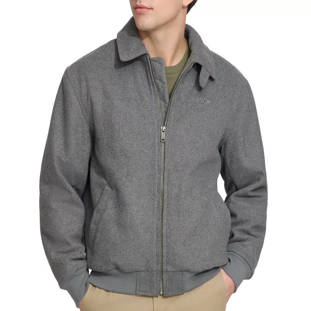Men's Dockers® Wool Blend Bomber Jacket with Laydown Collar,  Product Image