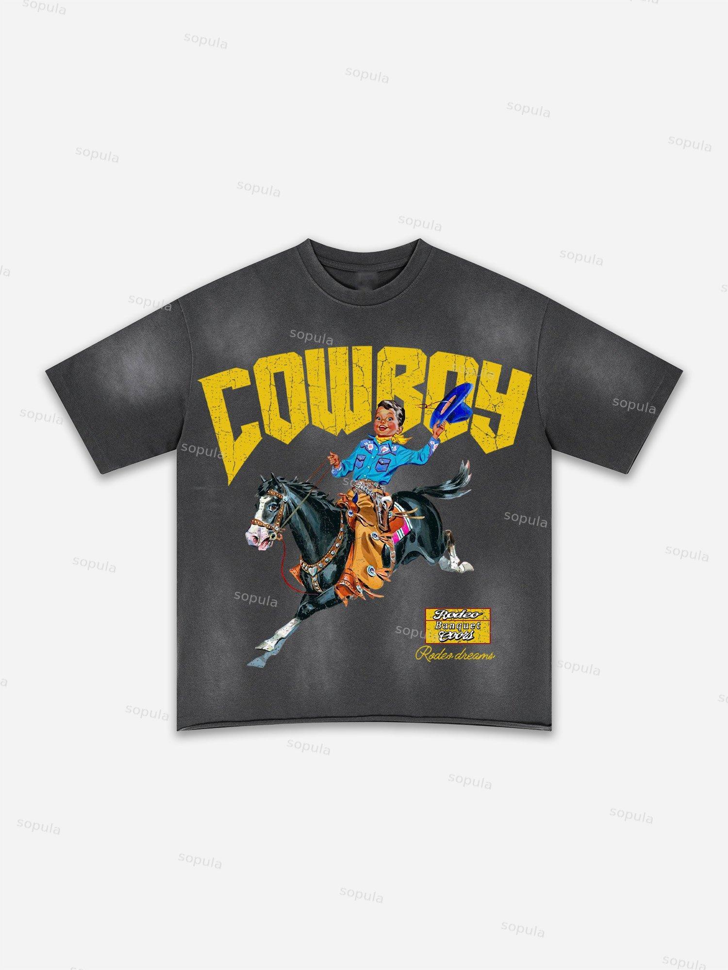 Fly By Choice Graphic Washed T-shirt Product Image