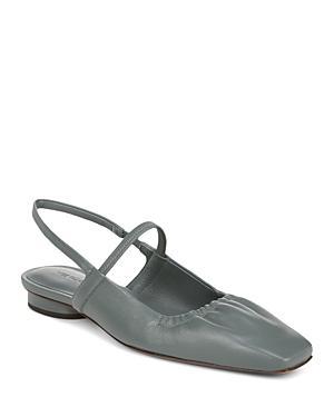 Womens Venice Leather Slingback Flats Product Image