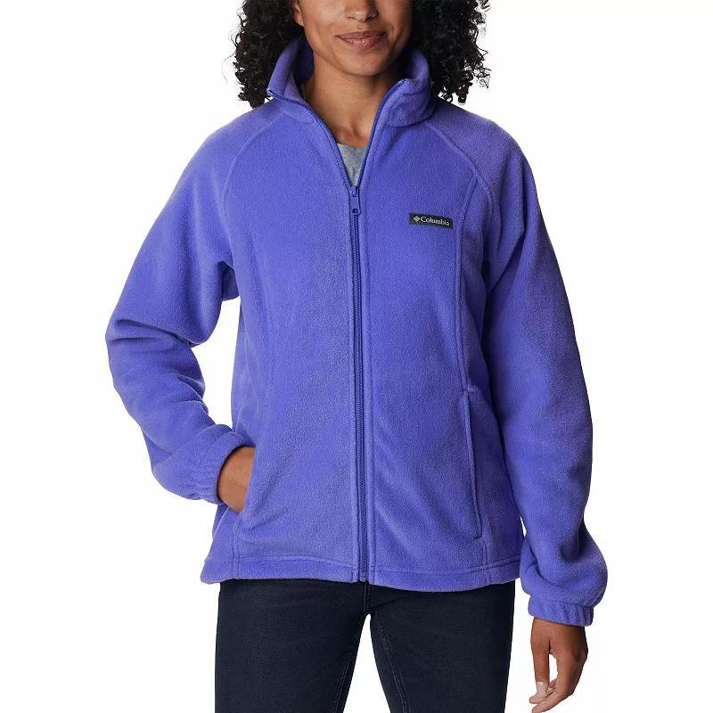 Plus Size Columbia Benton Springs Full-Zip Fleece Jacket, Women's, Size: 1XL, Clematis Blue Product Image