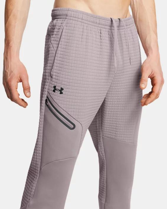 Men's UA Unstoppable Fleece Grid Joggers Product Image