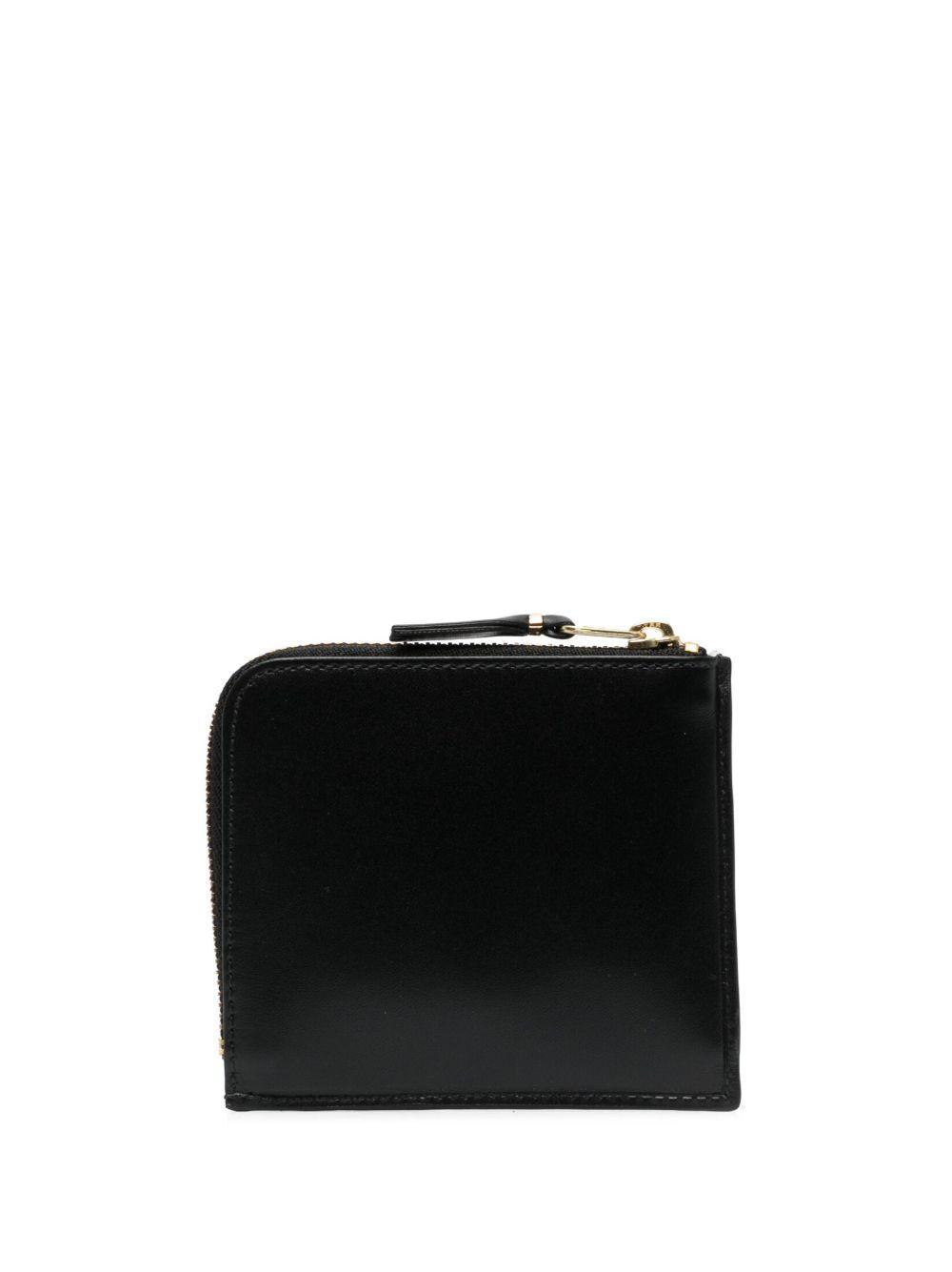 leather zipped wallet Product Image