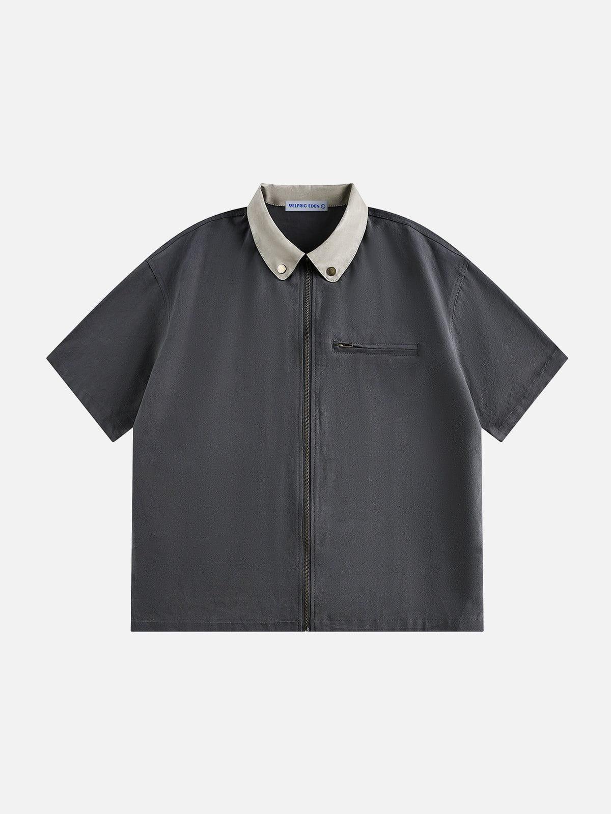 Aelfric Eden Vintage Zip Up  Shirt Product Image
