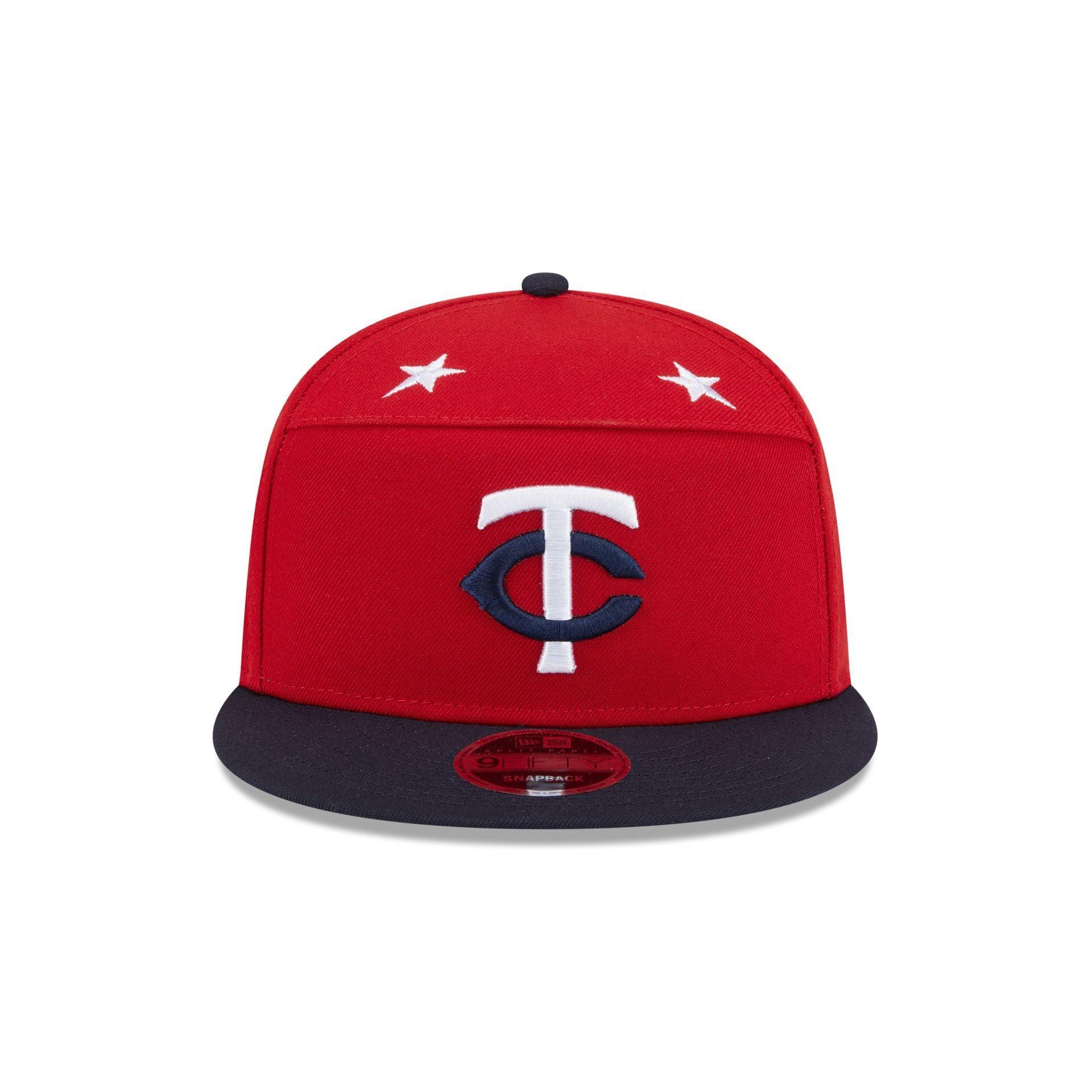 Minnesota Twins 2025 All-Star Game Split Panel 9FIFTY Snapback Hat Male Product Image