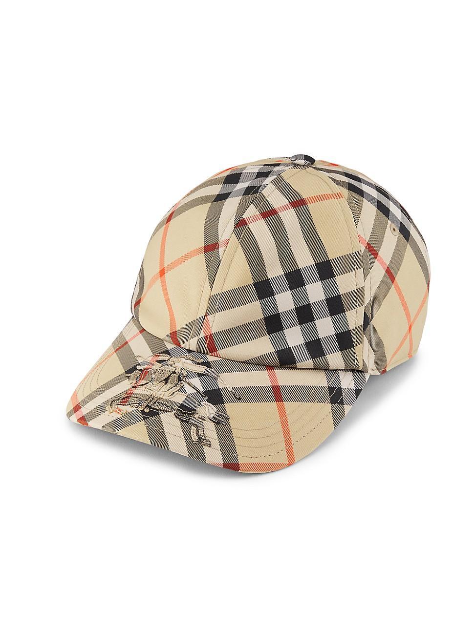 Men's Check EKD Baseball Cap Product Image