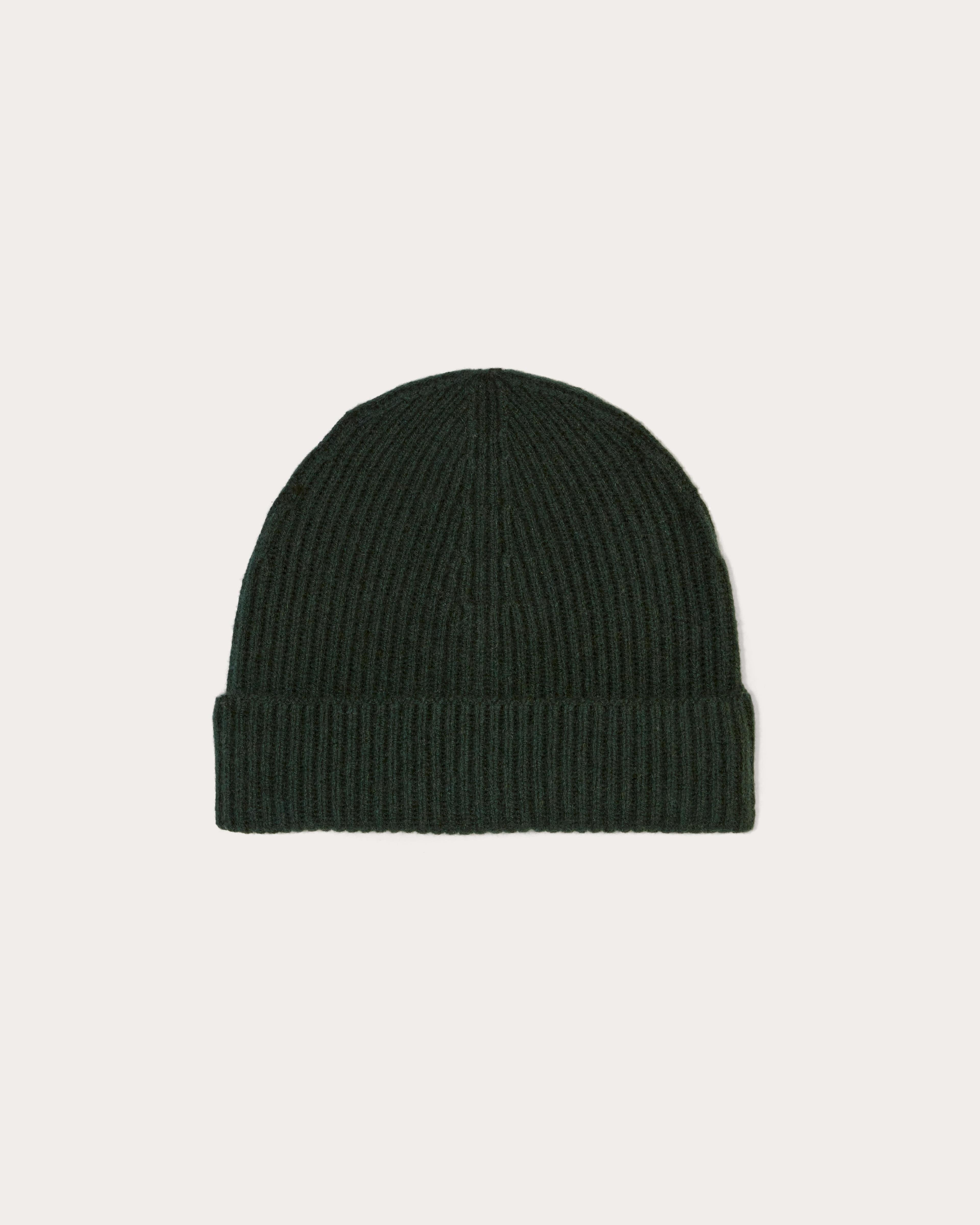 The Cashmere Ribbed Beanie Product Image