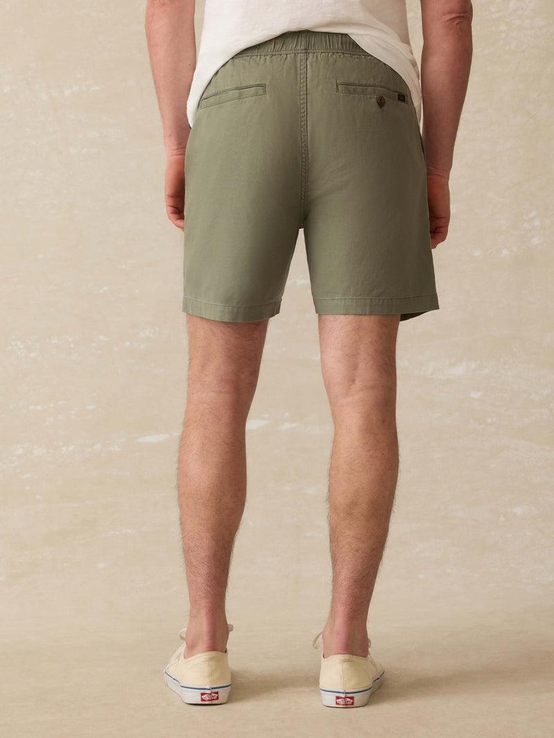 Essential Drawstring Short - Desert Olive Product Image
