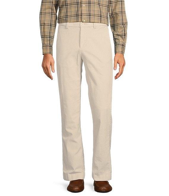 Roundtree & Yorke Stewart Classic Fit Flat Front Corduroy Pants Product Image