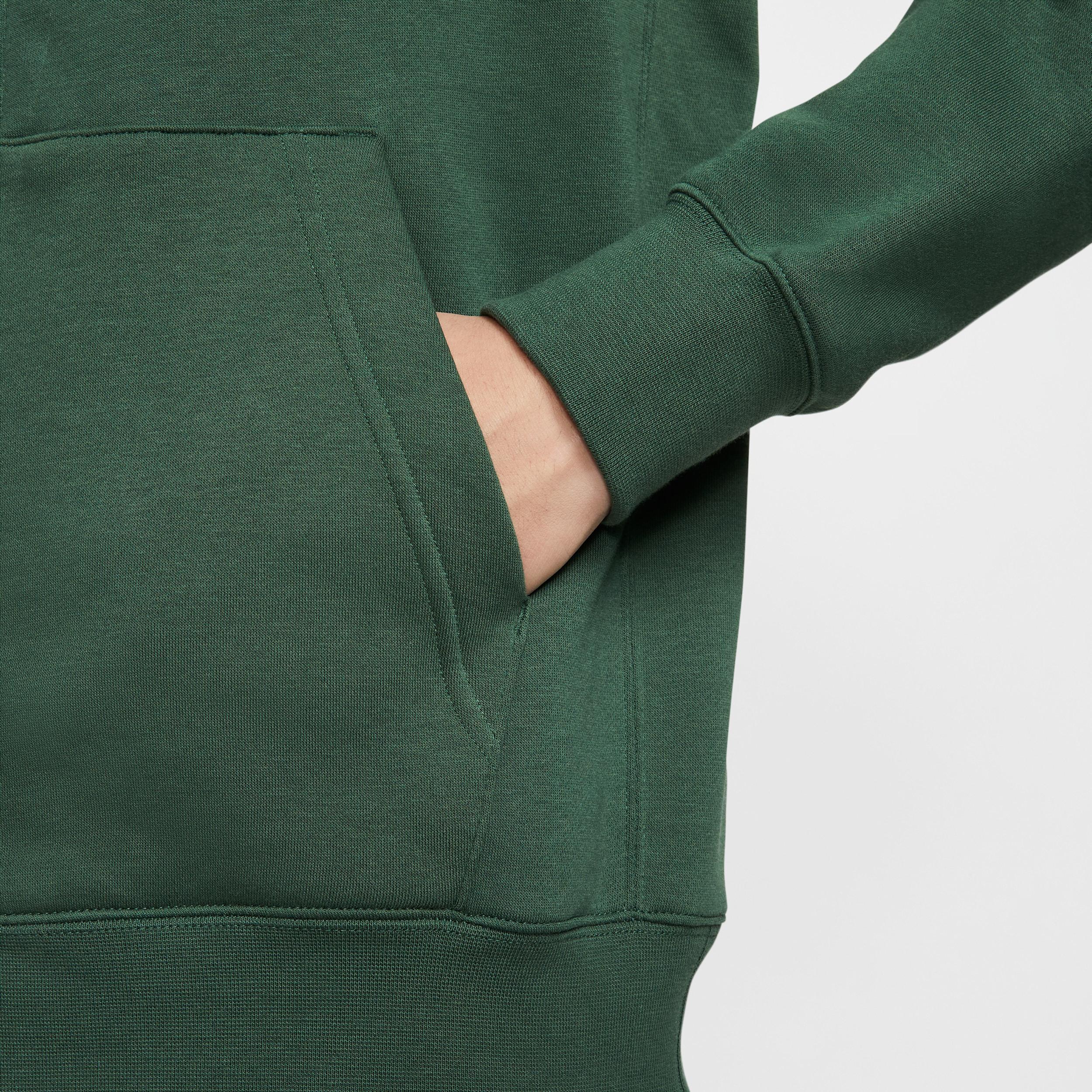 Mens Nike Sportswear Club Fleece Full-Zip Hoodie | BV2645-323 Product Image