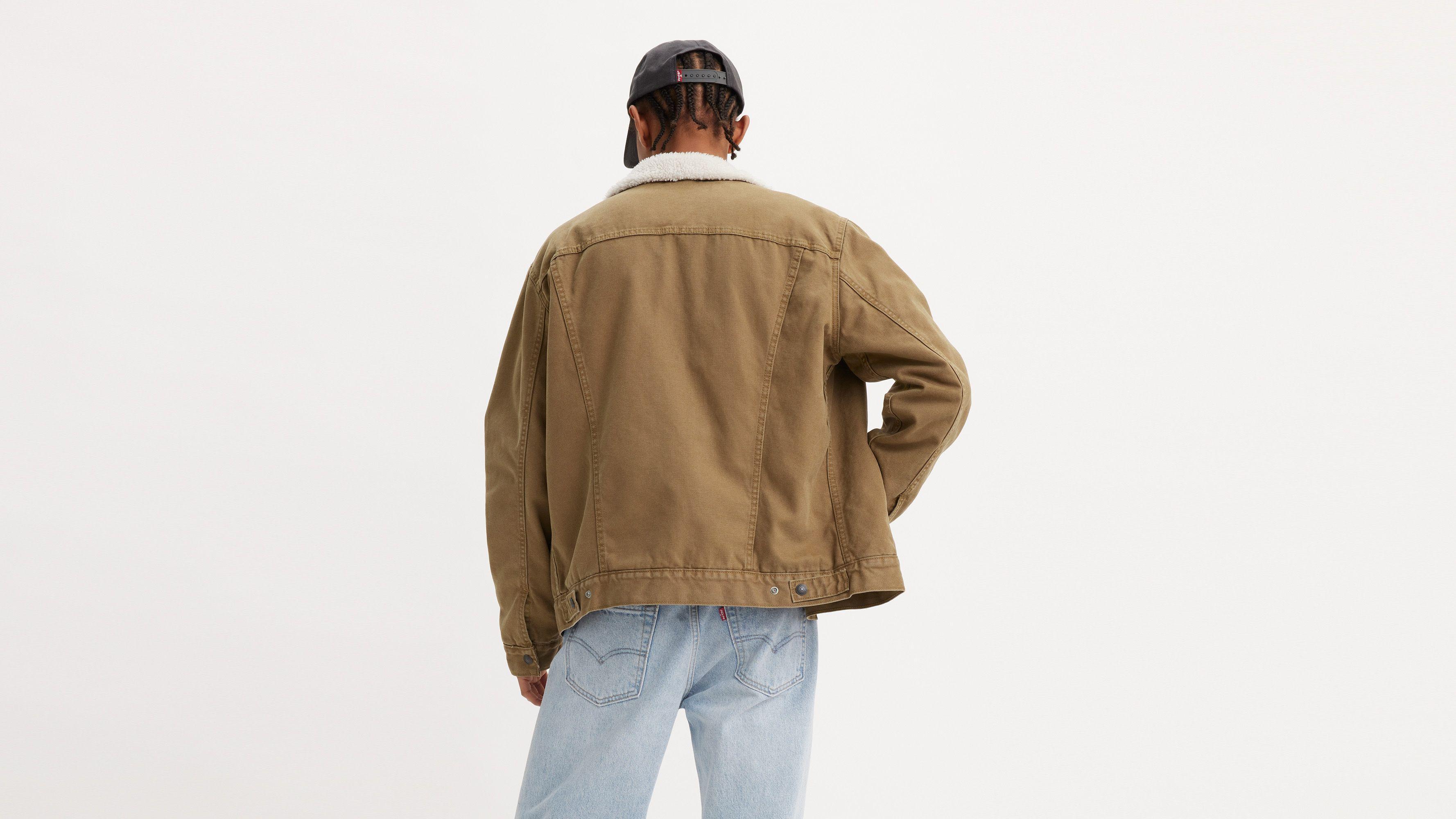 Canvas Sherpa Trucker Jacket Product Image