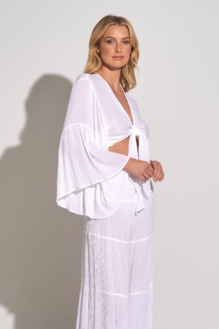 BELL SLEEVE TIE TOP Product Image