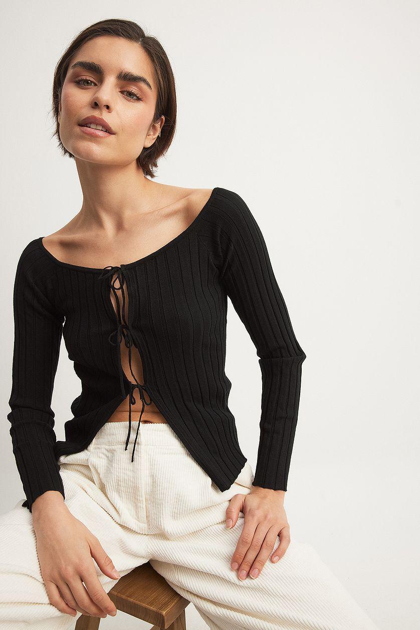 Fine Knitted Cardigan Product Image