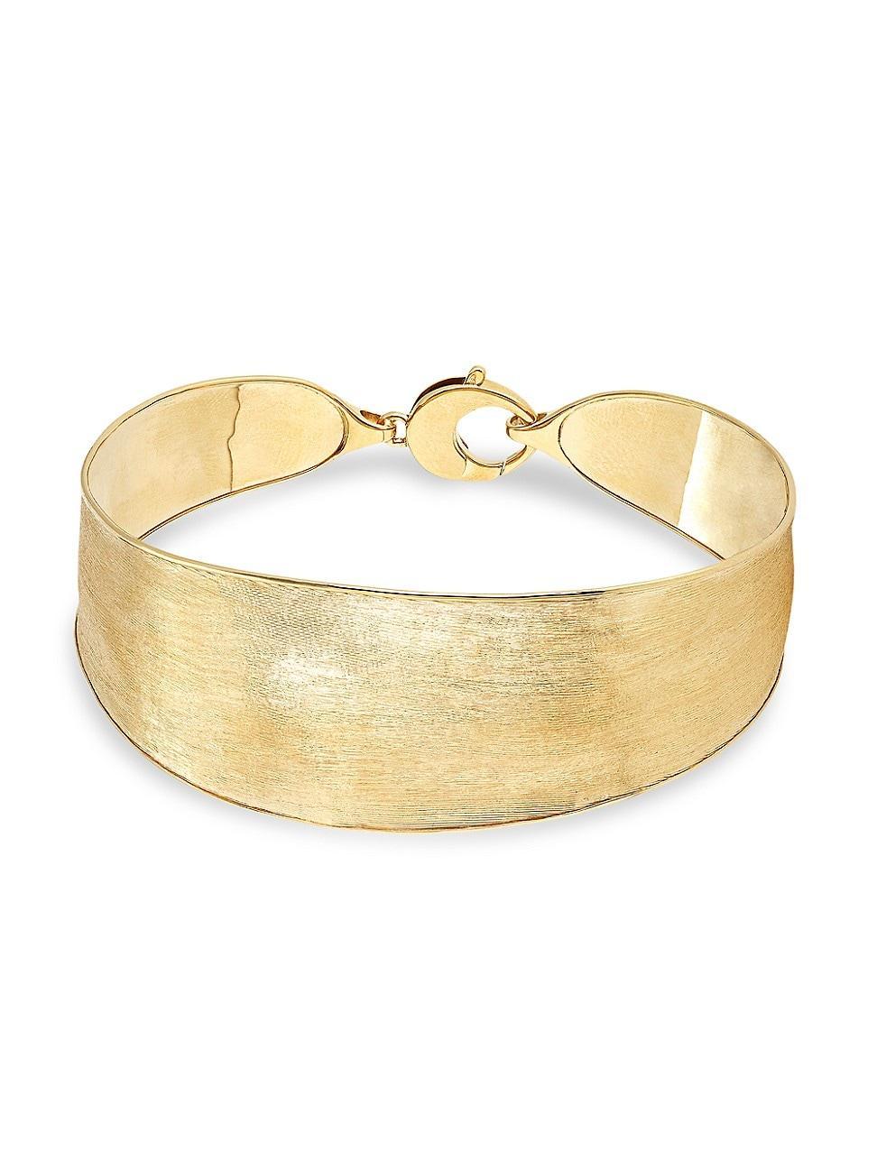 Womens Lunaria 18K Yellow Gold Bangle Product Image