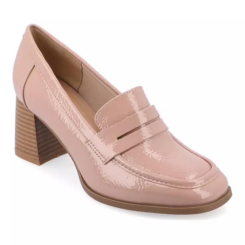 Journee Malleah Tru Comfort Foam™ Women's Pumps, Size: 9.5, Patent Pink Product Image