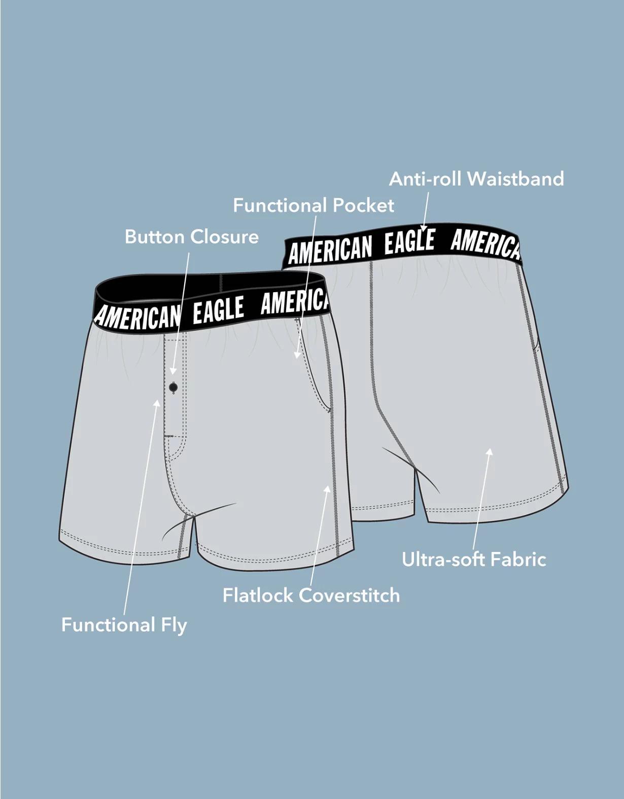 AEO Men's Ultra Soft Pocket Boxer Short Product Image