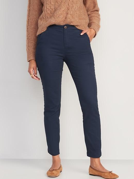 High-Waisted Wow Skinny Pants Product Image