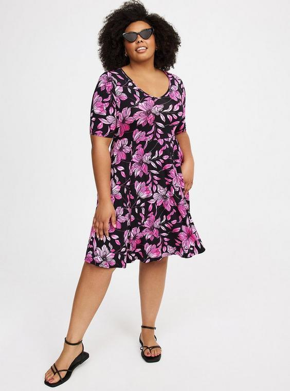 Mini Super Soft Skater Dress Product Image