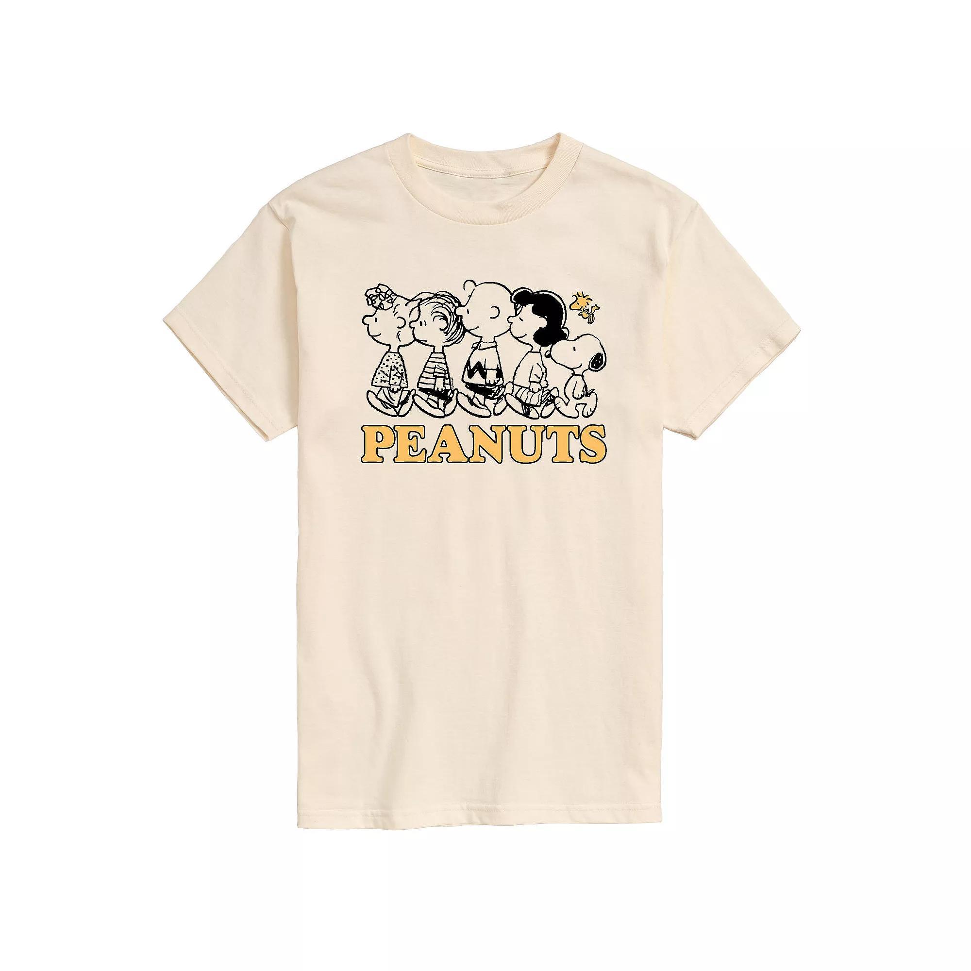 Men's Peanuts Group Outline Tee,  Product Image