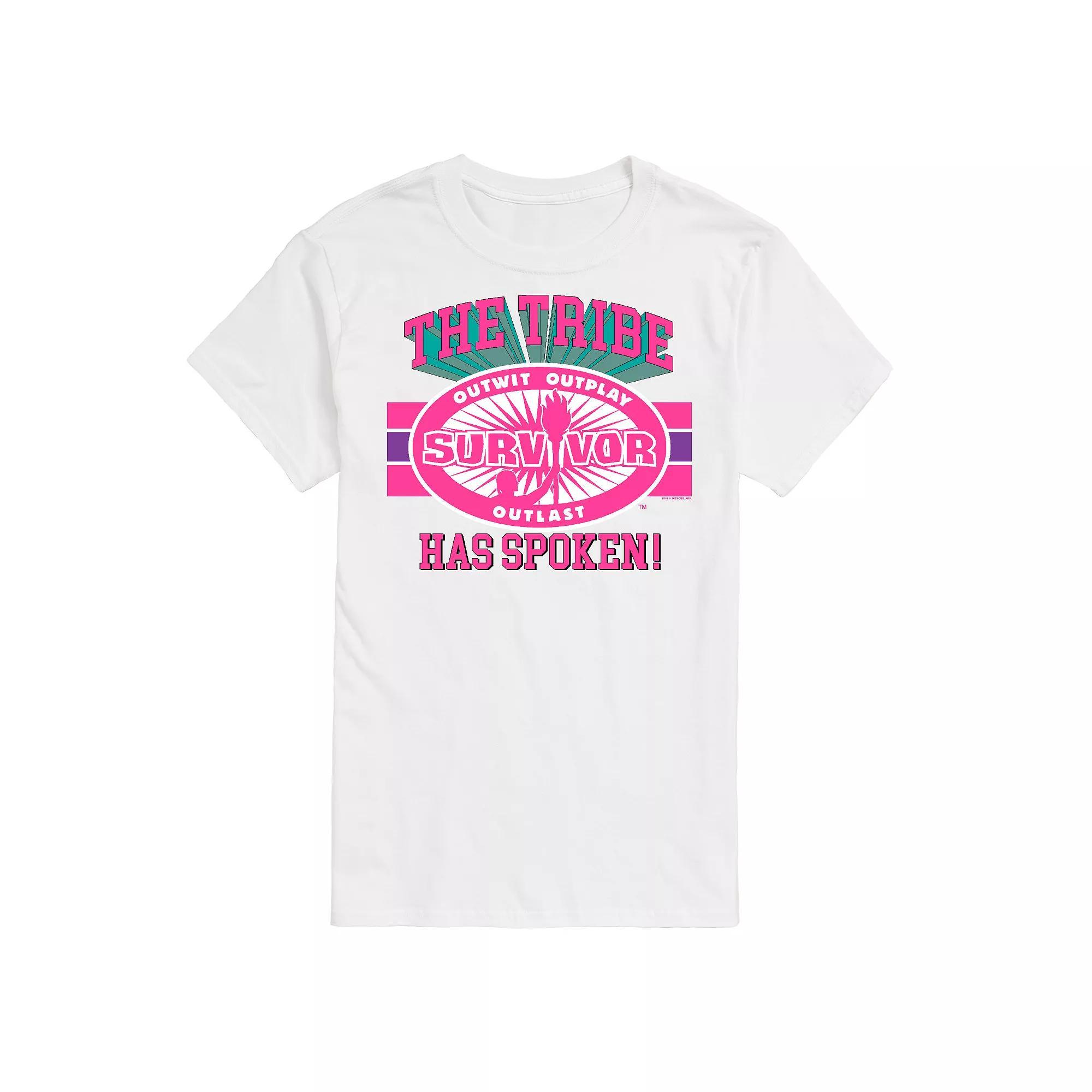 Big & Tall Survivor The Tribe Spoke Graphic Tee, Men's,  Product Image