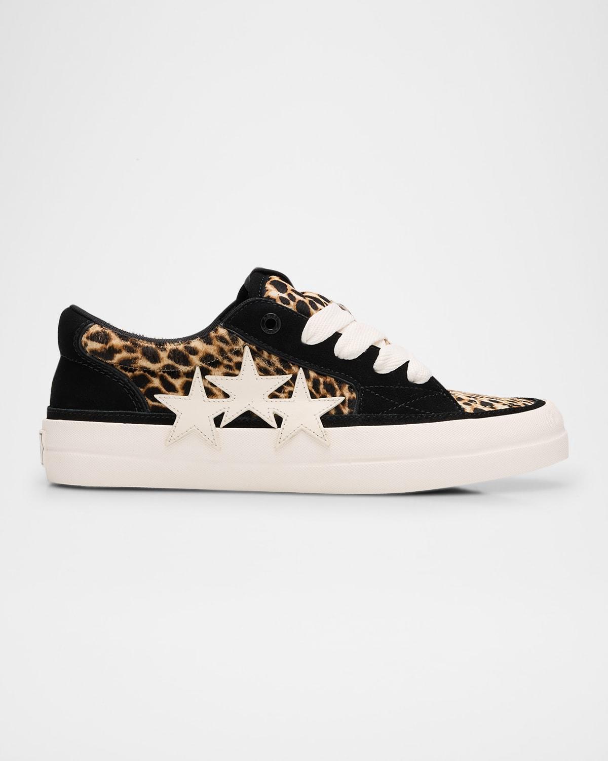 Mens Leopard Sunset Low-Top Sneakers Product Image