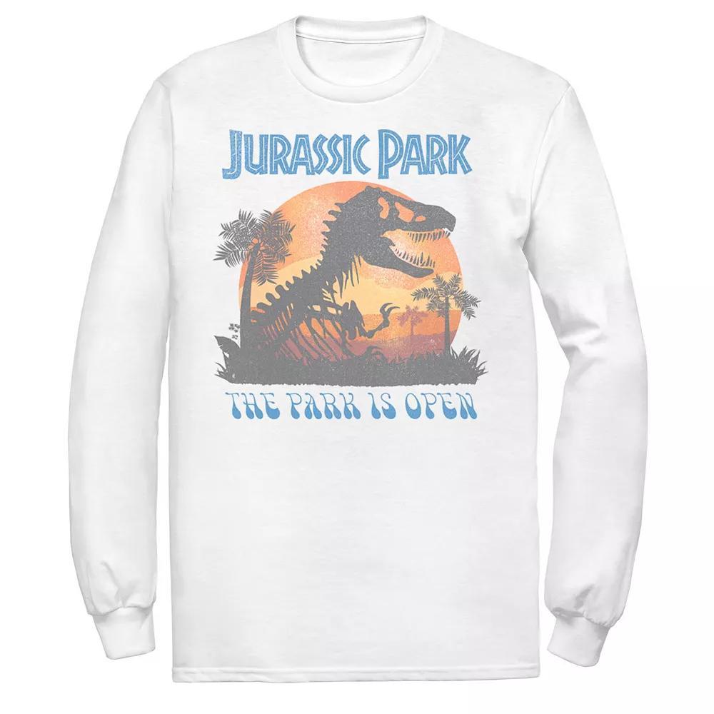 Men's Jurassic Park T Rex Sunset Portrait Tee,  Product Image