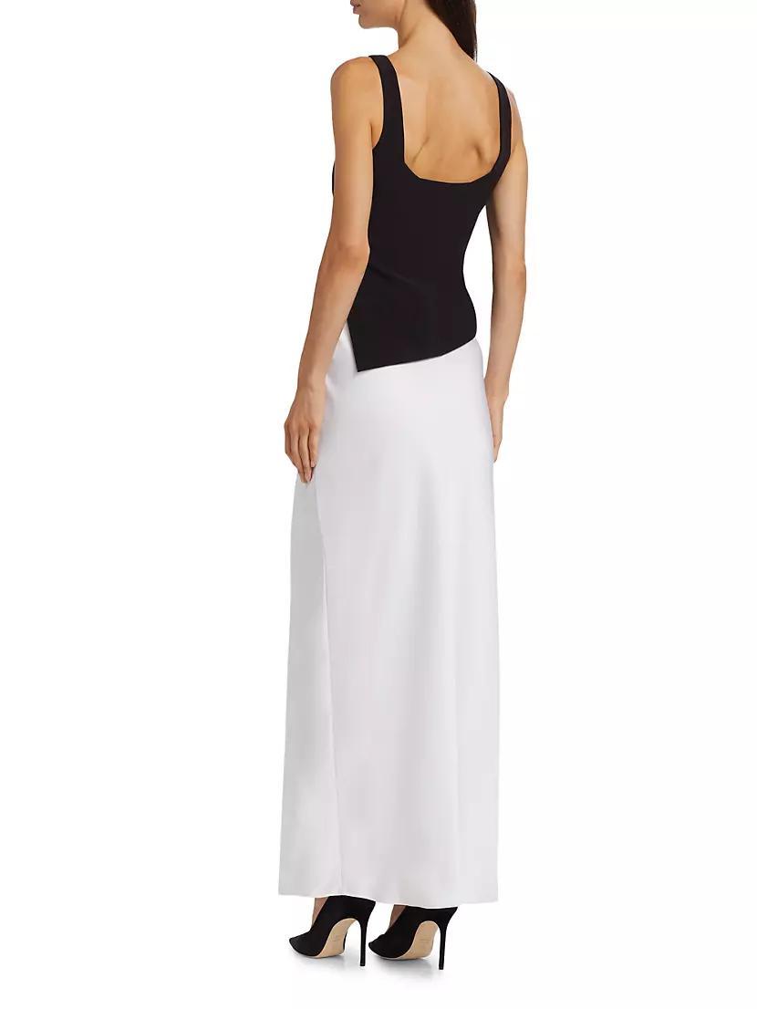 Kamila Two-Tone Asymmetric Gown Product Image