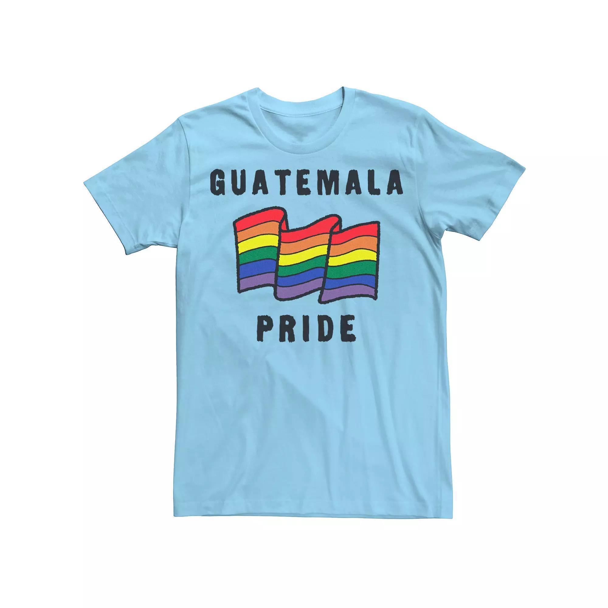 Men's Gonzales Guatemala Pride Sketched Flag Tee,  Product Image