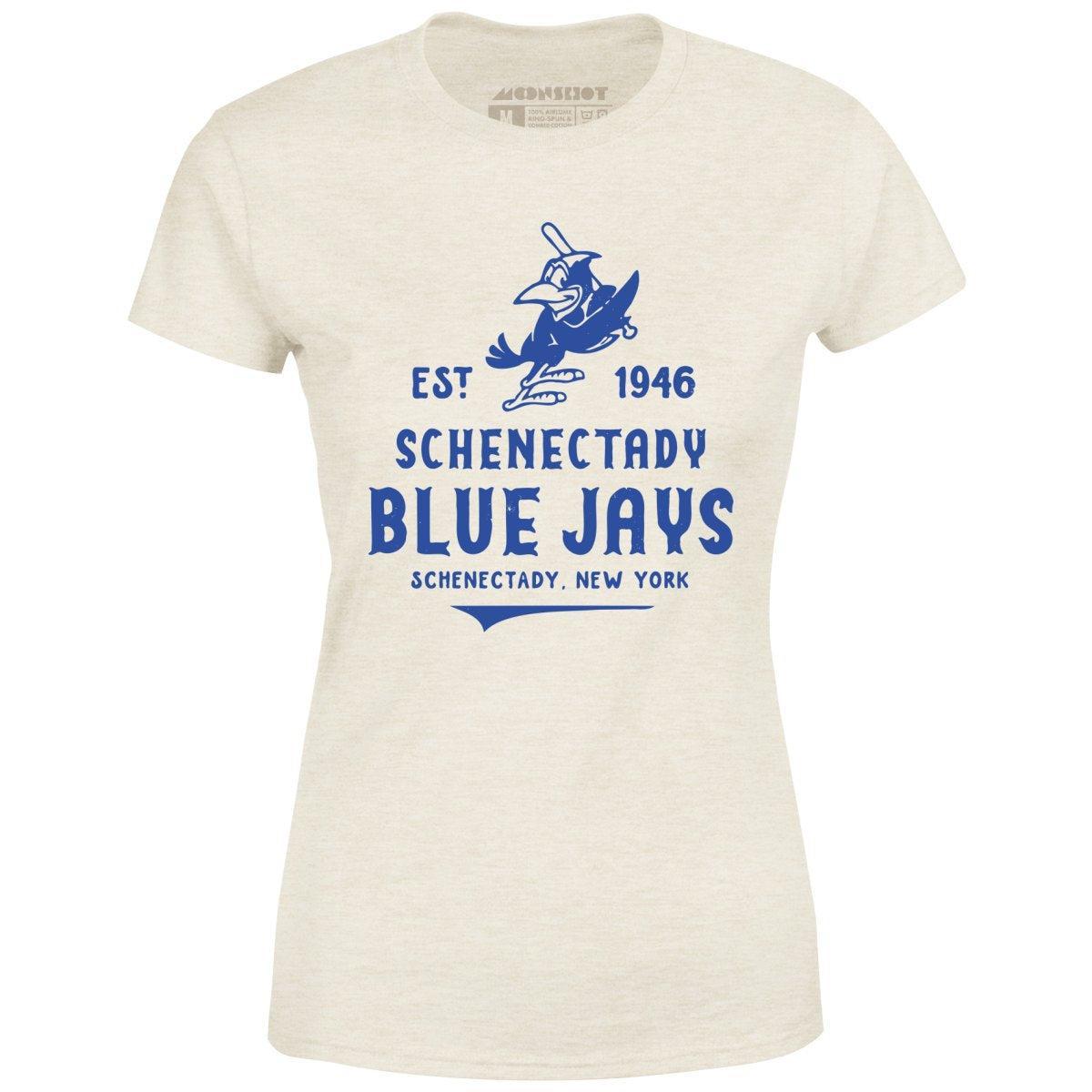 Schenectady Blue Jays - New York - Vintage Defunct Baseball Teams - Women's T-Shirt Female Product Image