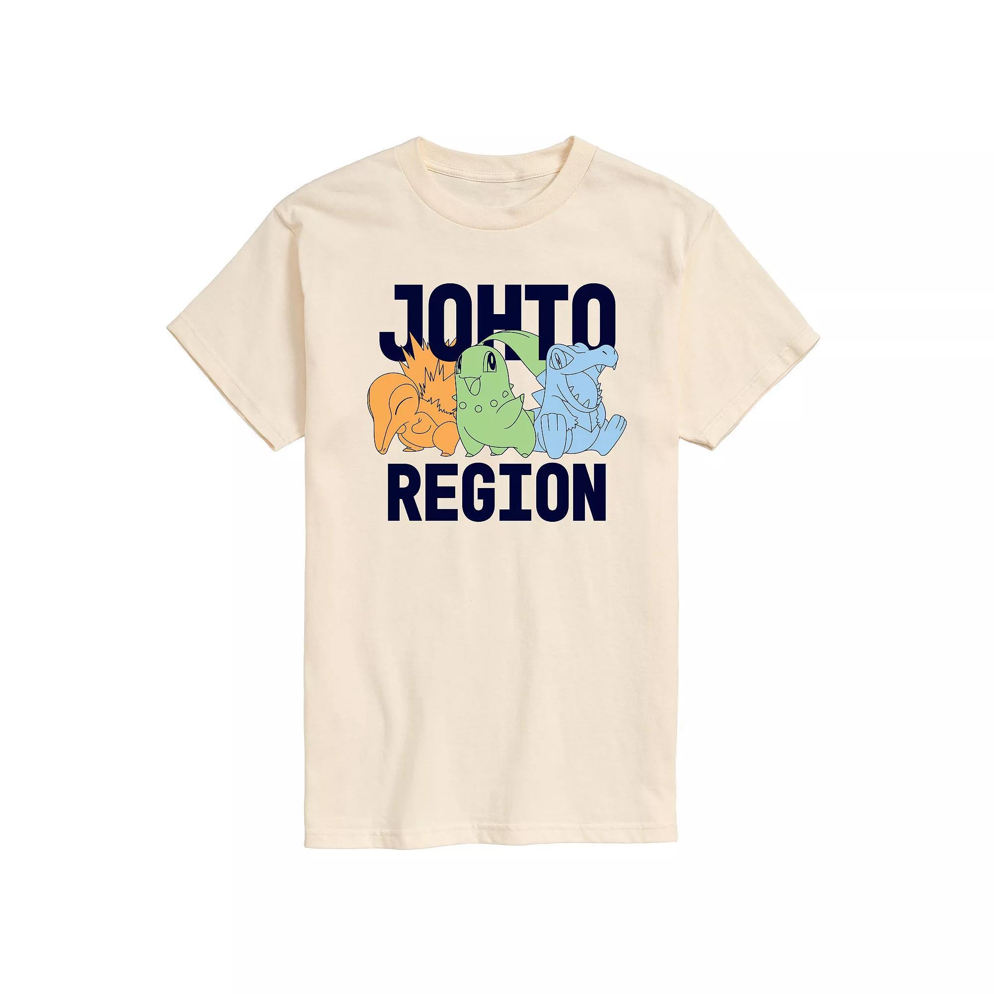 Men's Pokemon Johto Graphic Tee,  Product Image