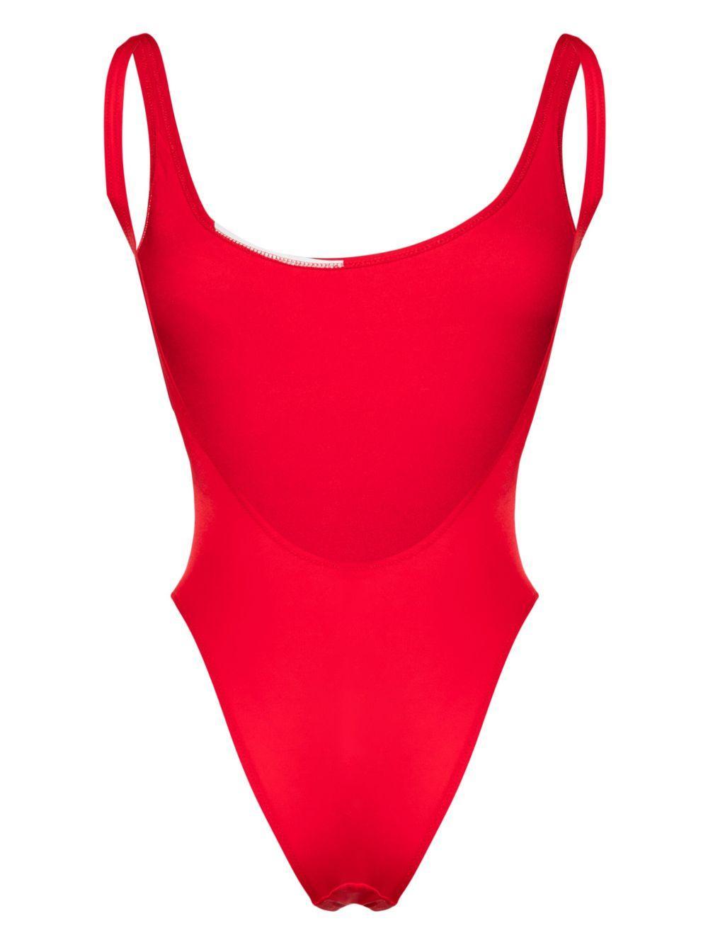 logo-print swimsuit Product Image