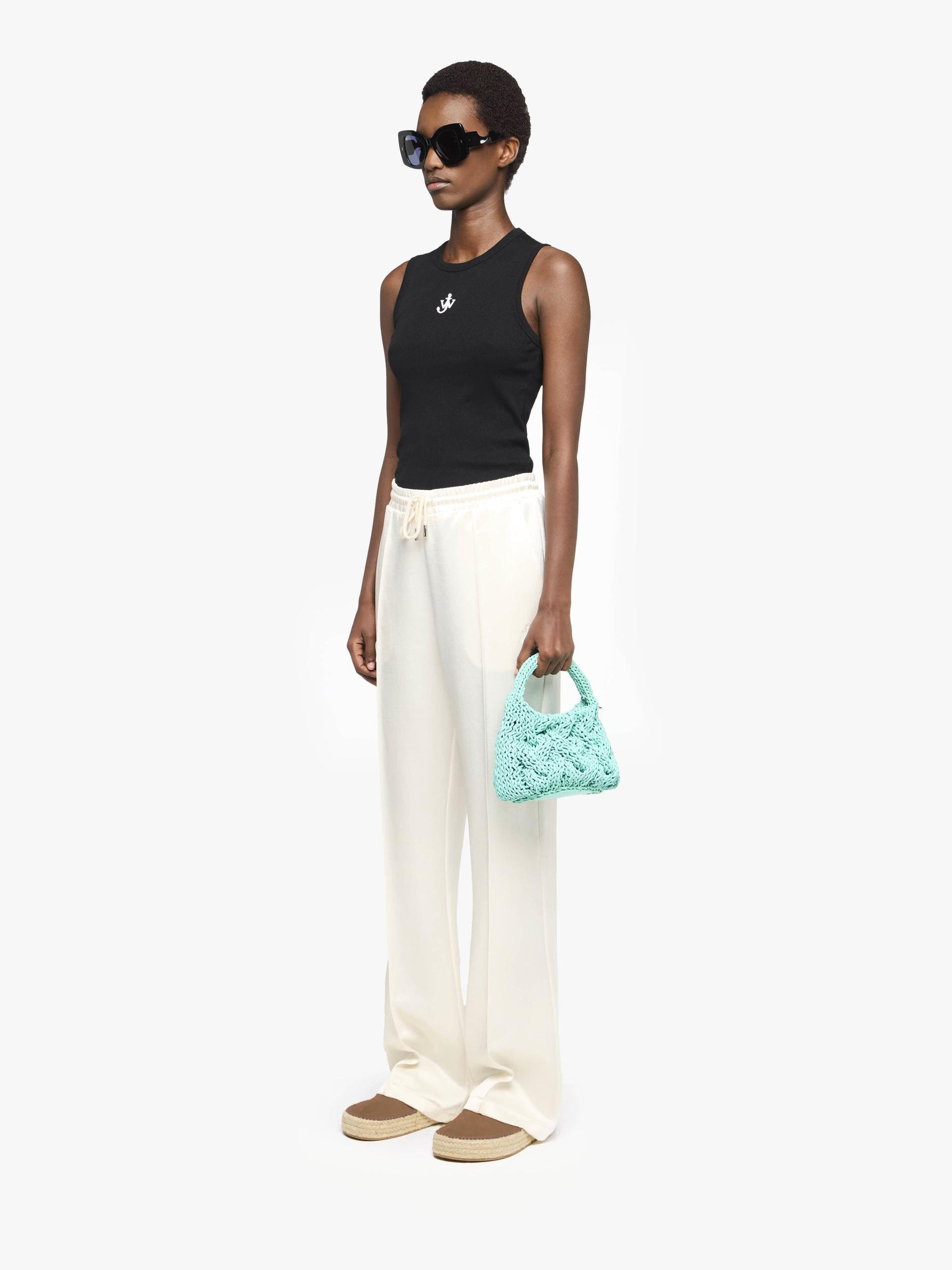 DRAWSTRING WAIST TROUSERS Product Image