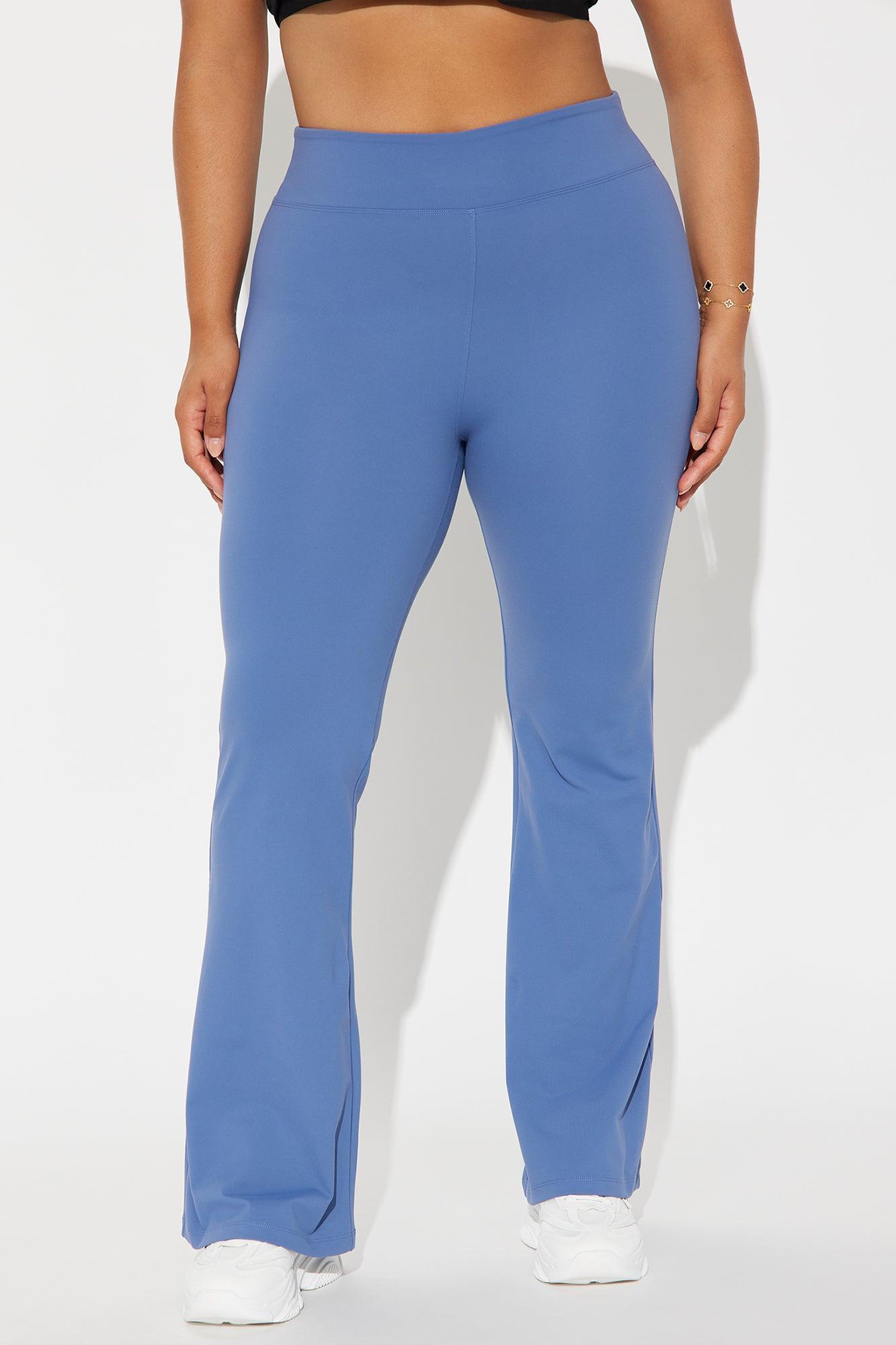 Body Burn Super Soft Active Yoga Pant - Slate Blue Product Image