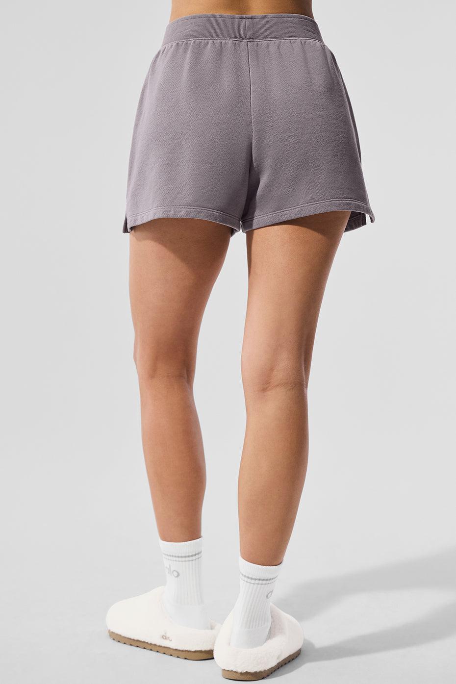 Washed Low Key Sweat Short - Cool Grey Wash Product Image