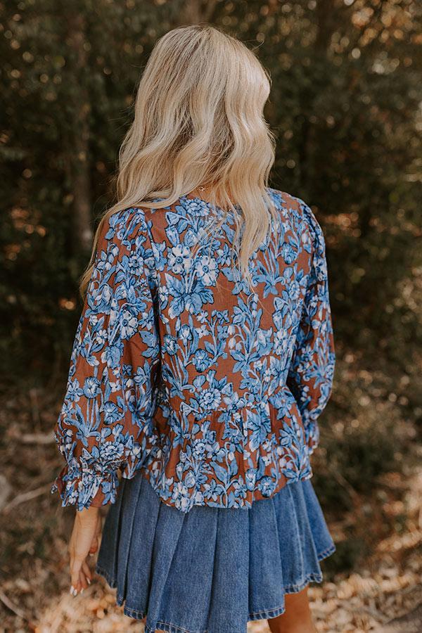 Small Town Charm Floral Top Product Image