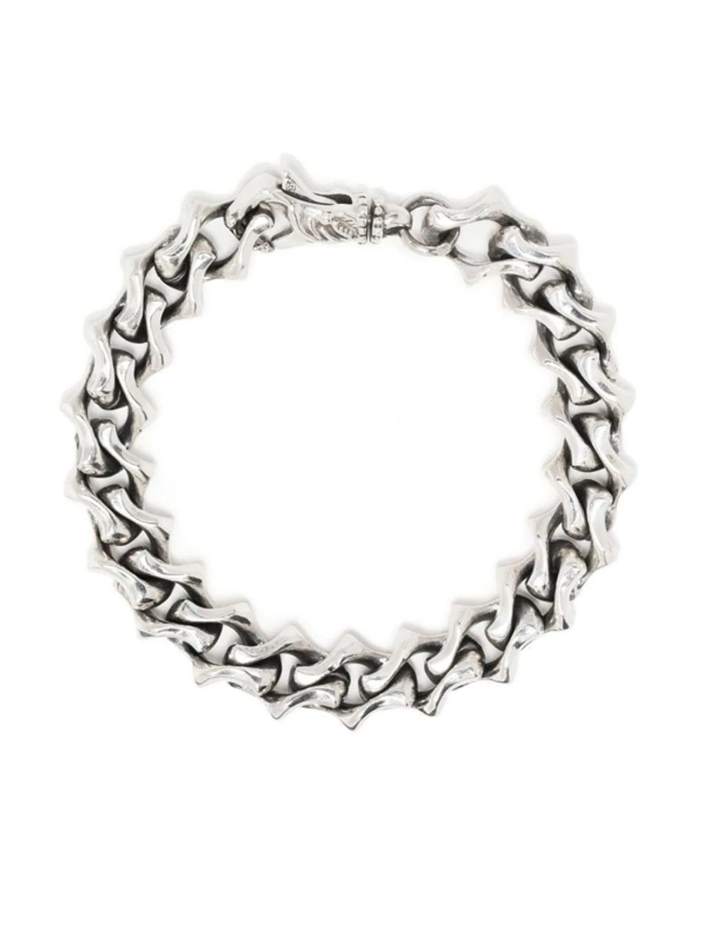 EMANUELE BICOCCHI Sharp Link Chain Bracelet In Silver Product Image