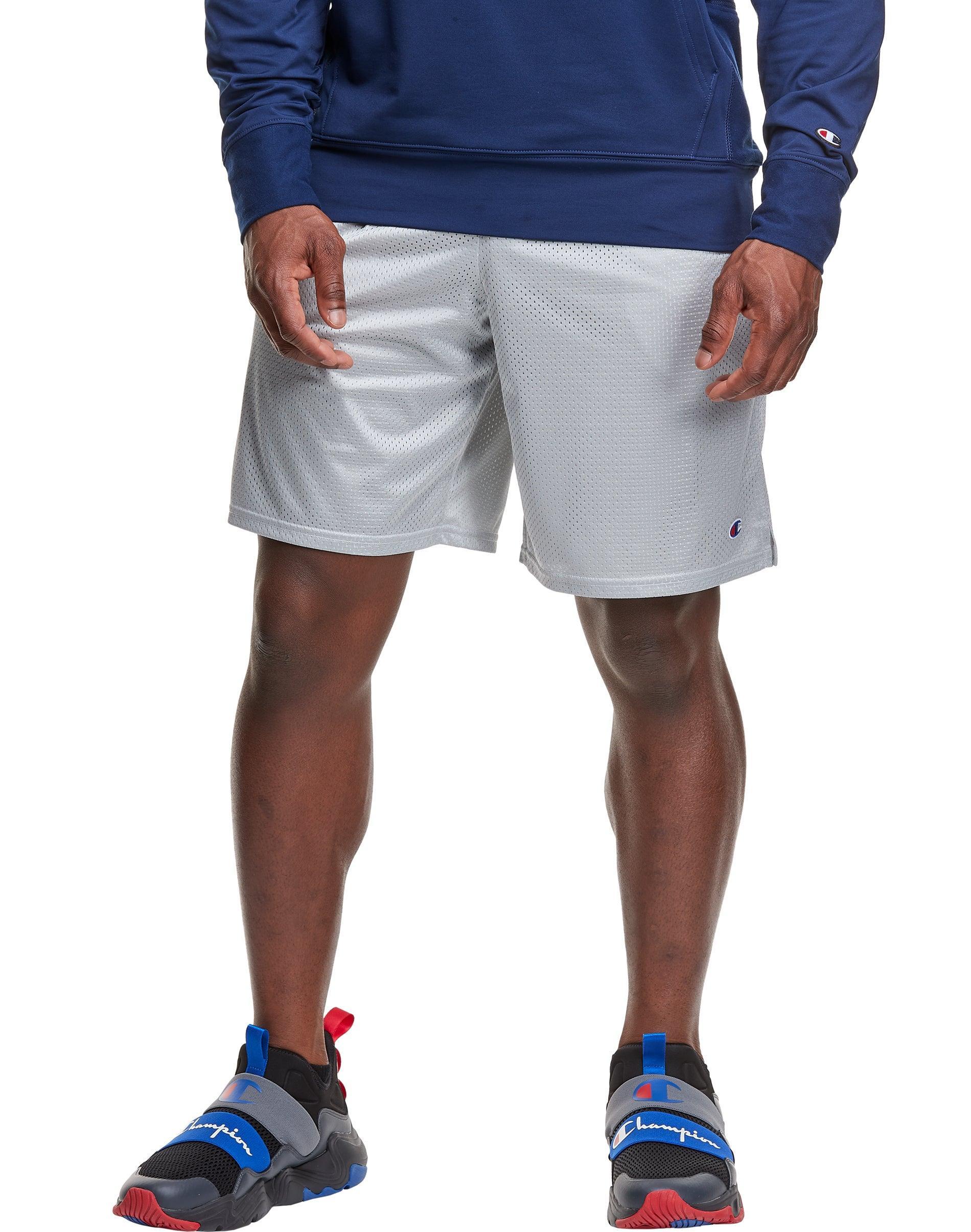 Mens Champion Mesh Shorts, 9 Team Gold 2XL Product Image