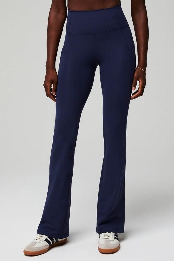 Oasis PureLuxe High-Waisted Pocketed Kick Flare Product Image