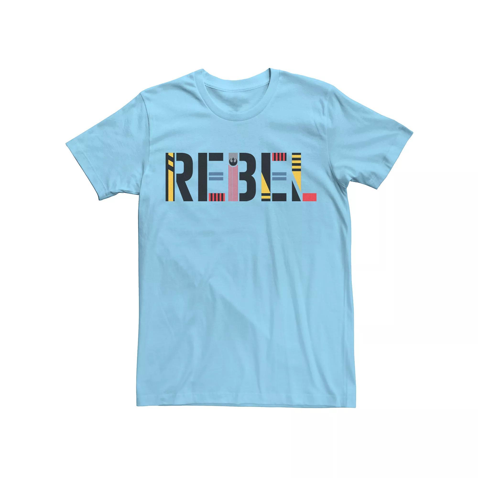 Men's Star Wars The Rise of Skywalker Rebel Tee, Size: 3XL, Light Blue Product Image