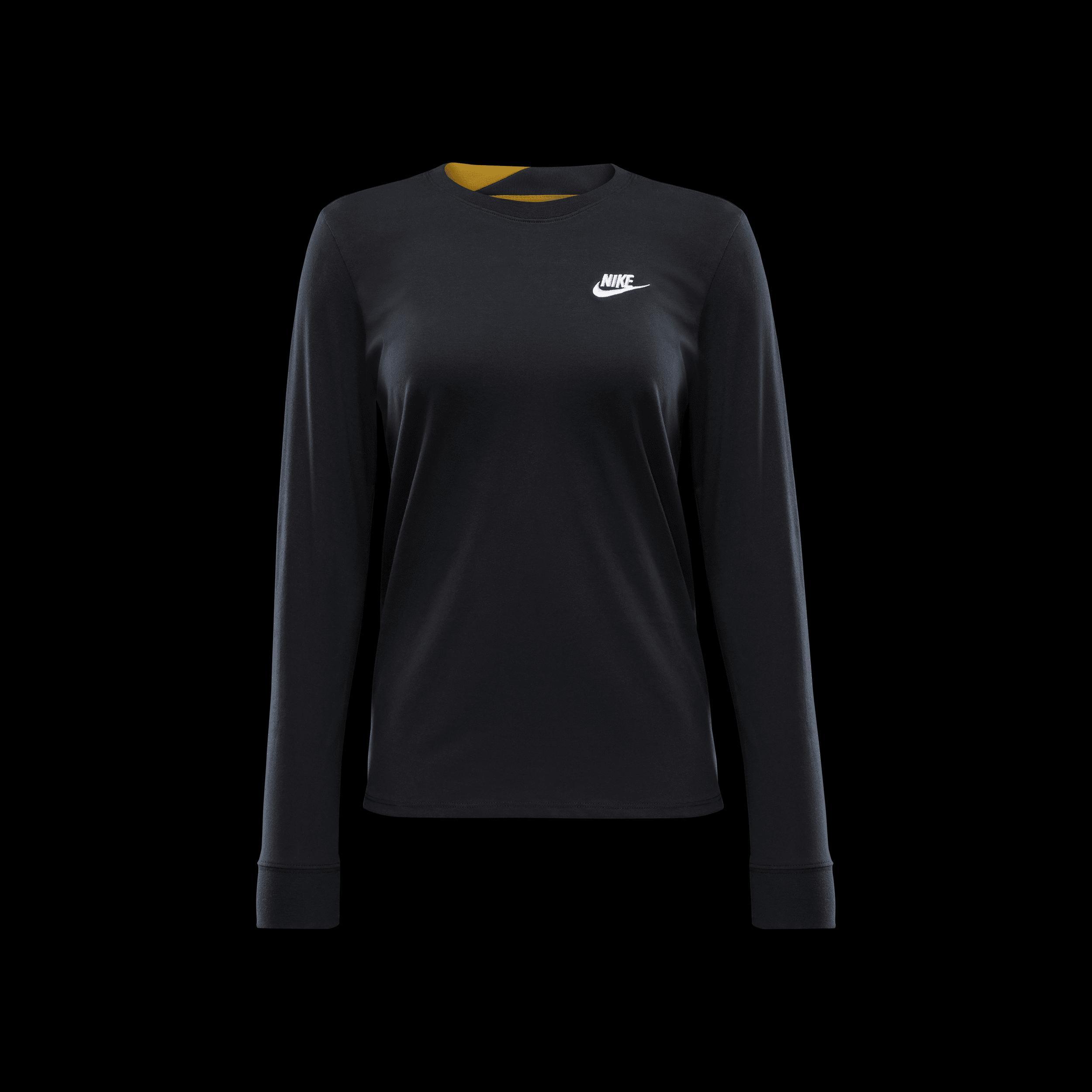 Nike Sportswear Club Women's Long-Sleeve T-Shirt Product Image