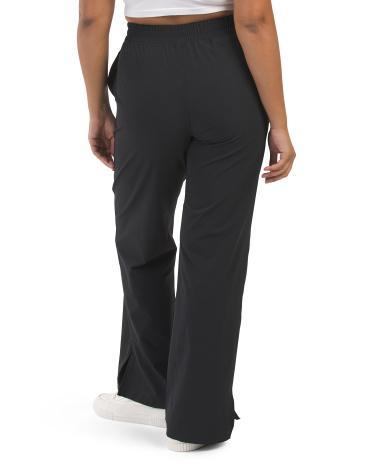 Wide Leg Woven Pants for Women | Spandex/Nylon Product Image