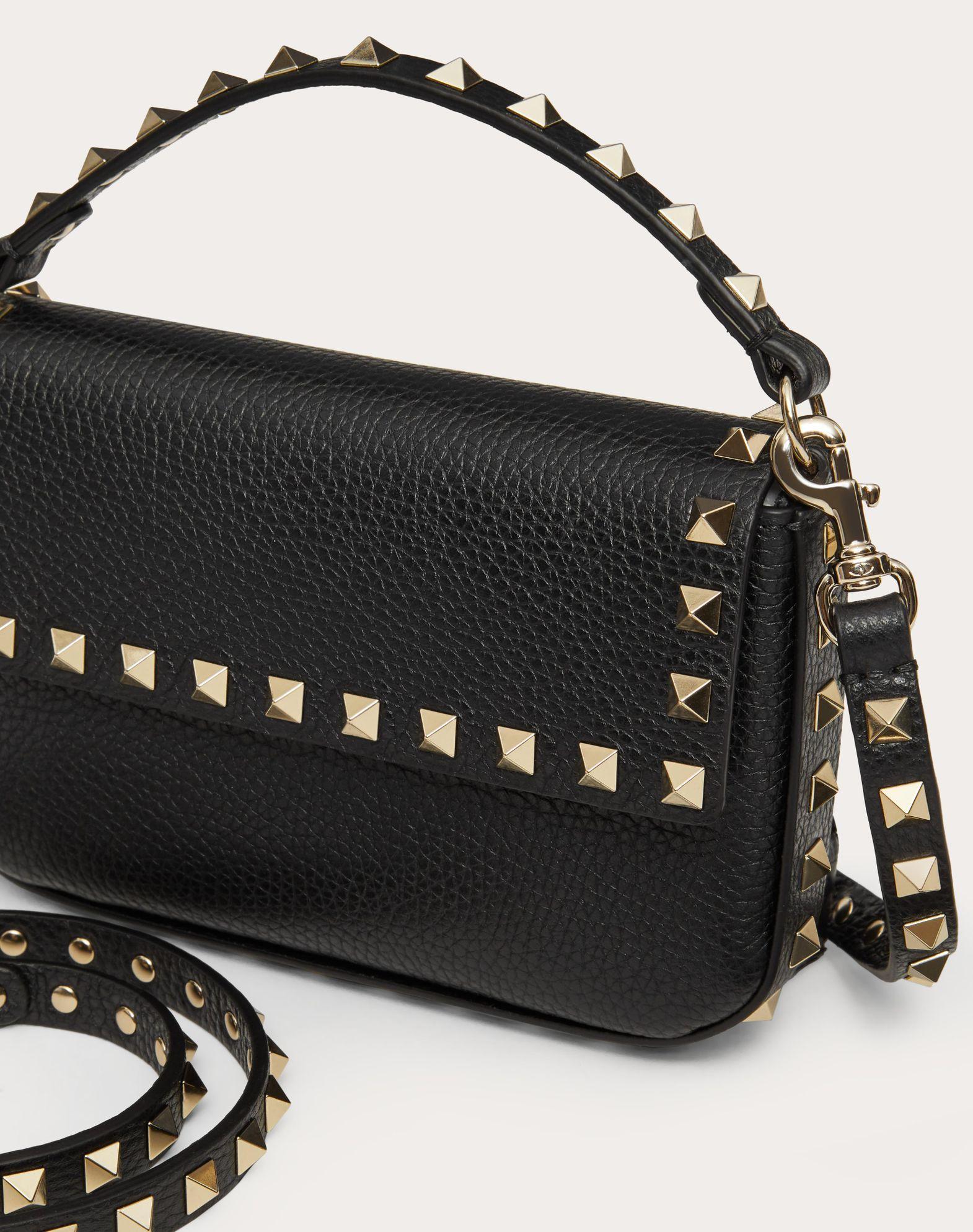 Rockstud Grainy Calfskin Pouch Product Image