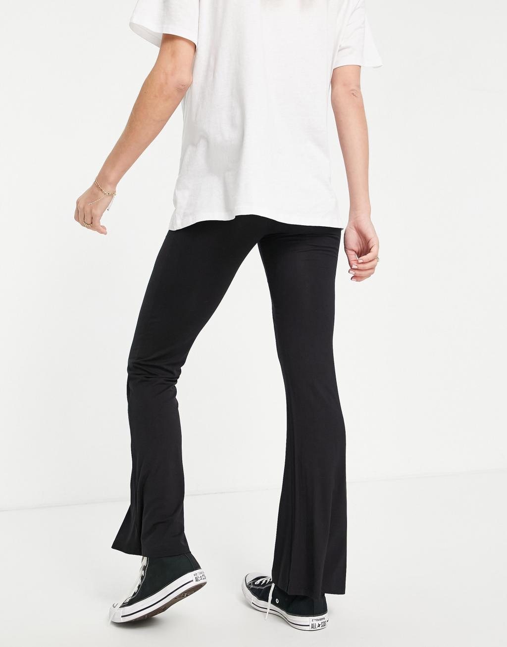 ASOS DESIGN Maternity over the bump kick flare pant Product Image